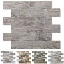 1-balen odlupovac a nalepovac dladice Backsplash 11,3""""X11,5"""" PVC nstenn dladice Stick na backsplash do kuchyne Koupelna kachlicky Krb D?cor