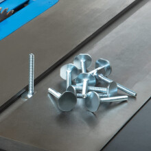 POWERTEC Bordsav Gerings T Sporbolte 1/4""""-20 2"""" Lang Gerings T Slot Bolte til Gerings T Spor Bordsav Overfr?ser Bord Fjerbr?t Passer til 3/4""""
