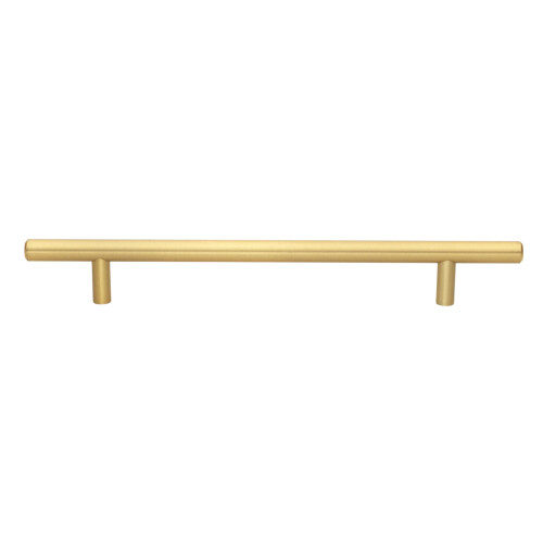 GlideRite Hardware 7"""" Center Solid H?ndtag Tr?k 10"""" Lang Satin Guld 5004-178