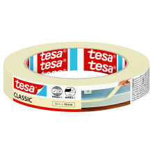 tesa Tasma maskujaca Classic Tasma malarska do maskowania podczas prac malarskich Usuwalna bez rozpuszczalnikσw i nie pozostawiajaca sladσw 50