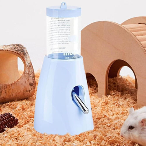 Hamster Bottle With Base 80ml Capacity Open-Bottom Drinker For Small Animals Indoor Use 1