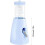 Hamster Bottle With Base 80ml Capacity Open-Bottom Drinker For Small Animals Indoor Use 4