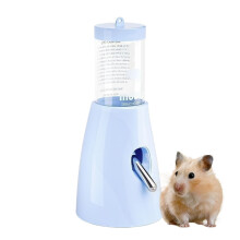 Hamster Water Bottle With Stand 80ml Leak-Proof Open-Bottom Drinker For Small Animals Indoor Cage