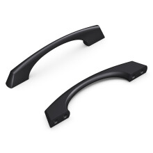 Hardware Hickory, confezione da 10 maniglie per armadietti da cucina con nucleo solido, maniglie per armadietti di lusso, per porte e cassetti di