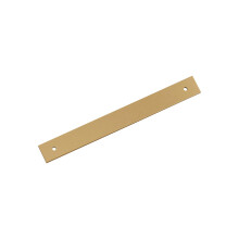 Amerock Ladera 7-9/16 cali (192 mm) Prostokąt od środka do środka Szafka z brązu Szampańskiego Płyta tylna z uchwytem BP37765CZ