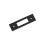 Amerock Medora 76mm Matte Black Rectangle Cabinet Pull Backplate, BP37781MB 1