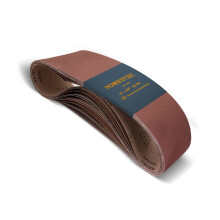 POWERTEC 6 x 48 tums slipband 10PK 120 korn aluminiumoxid bandslipare slipband fr bnkbandsliper trbearbetning & frgslipning Metallpolering (1