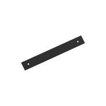 Amerock Ladera BP37764MB - Placa trasera para tirador de gabinete, rectangular, de centro a centro, 6-5/16 pulgadas (160 mm), color negro mate