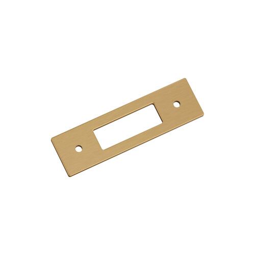 Amerock Medora BP37781CZ - Placa trasera rectangular de centro a centro, color bronce champαn, 3 pulgadas (76 mm)