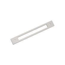 Amerock Medora BP37785PN - Placa trasera para tirador de gabinete, rectangular, de centro a centro, de nνquel pulido, 7-9/16 pulgadas (192 mm)