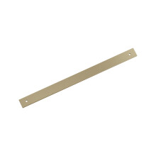 Amerock Ladera 12-5/8 cala (320 mm) Prostokąt od środka do środka Złota szafka na szampana Płyta tylna z uchwytem BP37768BBZ