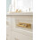 Amerock Medora BP37781CZ - Placa trasera rectangular de centro a centro, color bronce champαn, 3 pulgadas (76 mm) 2