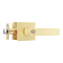 Leydebong 1 paquet de bouton de porte avec serrure et cl poignes de porte dores bouton de porte extrieur avec cls poigne de porte en or bro