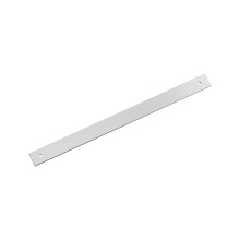 Amerock Ladera 12-5/8 cala (320 mm) Prostokątna od środka do środka, polerowana, chromowana płyta tylna do szafki BP3776826