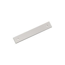 Amerock Ladera BP37763PN - Placa trasera para tirador de gabinete, rectangular, de nνquel pulido, de centro a centro, 5-1/16 pulgadas (128 mm)