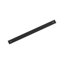 Amerock Ladera 12-5/8 cala (320 mm) Prostokąt od środka do środka Matowa czarna płyta tylna do wyciągania szafki BP37768MB