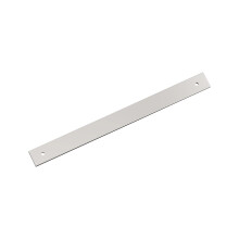 Amerock Ladera BP37767PN - Placa trasera para tirador de gabinete, rectangular, de nνquel pulido, de centro a centro, 10-1/16 pulgadas (256 mm)