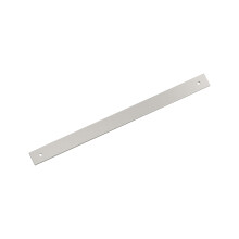 Amerock Ladera BP37768G10 - Placa trasera para tirador de gabinete, rectangular, de centro a centro, de nνquel satinado, 12-5/8 pulgadas (320 mm)