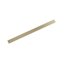 Amerock Ladera BP37770BBZ - Placa trasera para tirador de gabinete, rectangular, de centro a centro, color champαn dorado, 18 pulgadas (457 mm)