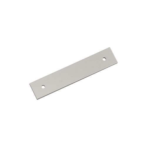 Amerock Ladera BP37762G10 - Placa trasera rectangular de centro a centro, 3-3/4 pulgadas (96 mm), nνquel satinado