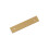 Amerock Ladera 3-3/4 inch (96mm) Rectangle Champagne Bronze Cabinet Pull Backplate 1