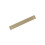 Amerock Ladera 6-5/16 inch (160mm) Rectangular Golden Champagne Cabinet Pull Backplate 1