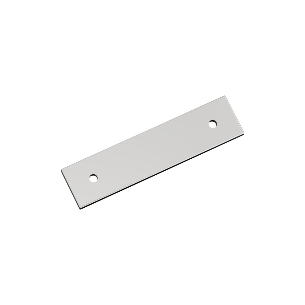 Photos - Furniture Hardware Amerock Ladera 3 inch Center-to-Center Rectangle Polished Chrome Cabinet Pull Backplate BP3776126(76mm)