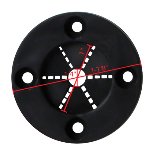 Extreme Max 3005.2169.25 Rigging Grommet - 1", Schwarz, Packung mit 25 1