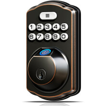 Veise Vingerafdruk Deurslot, Sleutelloze Toegang, Auto Lock, Elektronisch Toetsenbord