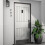 National Hardware N336-703 Reed Door Knocker 4-3/4"""" matn cern 4