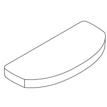Cubierta de tanque acoplada cerrada