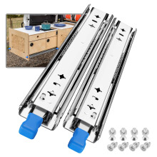 SHUHANG 1 paar 235 lb laadvermogen Heavy Duty vergrendelbare ladegeleiders 12 14 16 18 20 22 24 26 28 30 32 34 36 38 40 inch volledig uittrekbare