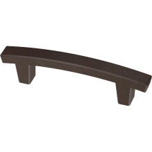 Franklin Brass Pierce (confezione da 10) Maniglie per armadi da 7,6 cm con foro centrale | Mobili per cassettiere per cassettiere per porte da cu