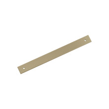 Amerock Ladera BP37766BBZ - Placa trasera para tirador de gabinete, rectangular, de centro a centro, color champαn dorado, 8-13/16 pulgadas (224