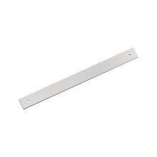 Amerock Ladera 10-1/16 cala (256 mm) Prostokąt od środka do środka, polerowana, chromowana płyta tylna do szafki BP3776726