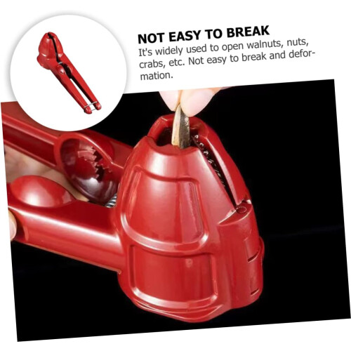 Walnut Opener Nutcracker Tool Comfortable Grip For Arthritis Hands, Easy To Use, Multi-Function Nut Clip For Kitchen 2