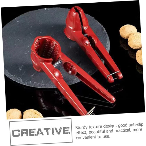 Walnut Opener Nutcracker Tool Comfortable Grip For Arthritis Hands, Easy To Use, Multi-Function Nut Clip For Kitchen 1