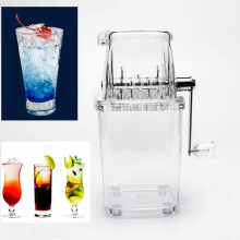 Multifunction Manual Mini Home Transparent Ice Crusher Shaver Manual Ice Crusher For Home Use Mini Kitchen Tool