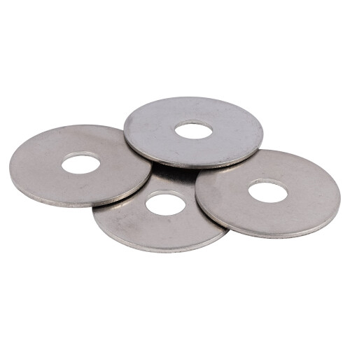3/8 X 1-1/2"""" rustfri sk?rmskive (100 stk.) 18-8 (304) rustfrit st?l af Makers Bolt 2