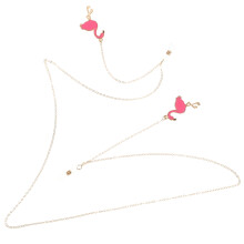 1 anti-drop brillenkette flamingo für parties