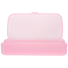 Maniküre Sterilisator Tray Box Aus Robustem PP Pink Für Pinzette