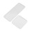 2 Acryl-Dichtung mit Griff, transparente Dichtungsteile ( ) 3