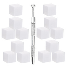 1 set nageldesign-schwämme mit abholwerkzeug, und maniküre