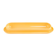 Cat Water Bowls 15-Degree Tilted Feeder For Cats And Dogs Leakproof Travel Bowl Multi-Purpose Pet Water Dish Yellow
