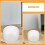 2St Inflatable Pvc Hutformer Reisehut Halter 9