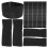 11 Trauer Armband Verstellbares Polyesterband 1