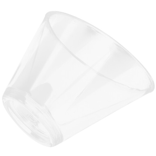 schräg-salatschüssel klar 19 cm für dessert gemüse 2