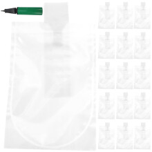 100 transparente pufferfolie luftverpackung halbrund