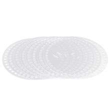 handgemachte acryl handtaschenbretter rund mit löchern webplatte