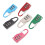 6 mini-zahlenkombinationsschloss multicolor für 6